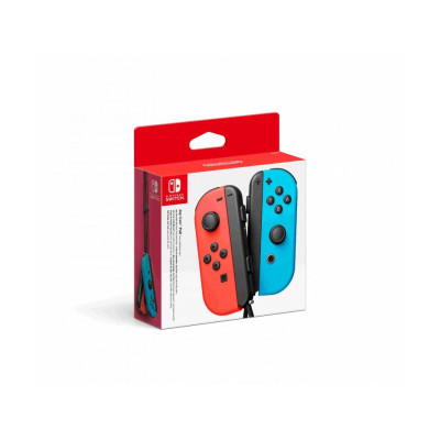 Nintendo Joy-Con Neon Red/Neon Blue Pair (45496430566)