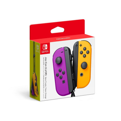 Nintendo Joy-Con Purple Orange Pair (45496431310)