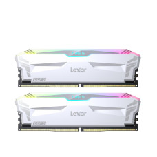 Lexar 32GB (2x16GB) 6400MHz CL32 Ares Gaming White RGB (LD5EU016G-R6400GDWA)