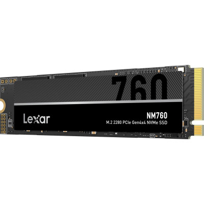Lexar 512GB M.2 PCIe Gen4 NVMe NM760 (LNM760X512G-RNNNG)