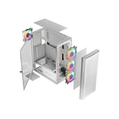 Logic Aramis ARGB Midi White (AT-ARAMIS-20-0000000-0002)