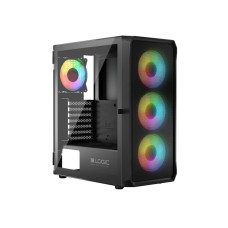 Logic Portos ARGB Midi Black (AT-PORTOS-10-0000000-0002)