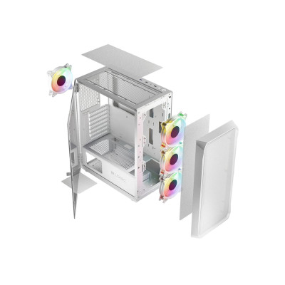 Logic Portos ARGB Midi White (AT-PORTOS-20-0000000-0002)