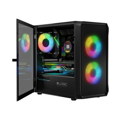 Logic Portos ARGB Mini Black (AM-PORTOS-10-0000000-0002)