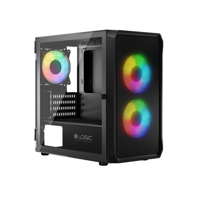 Logic Portos ARGB Mini Black (AM-PORTOS-10-0000000-0002)
