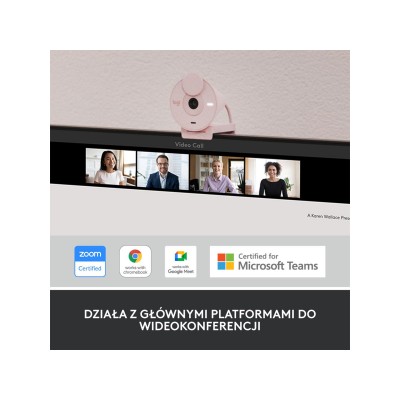 Logitech Brio 300 FHD Rose (960-001448)