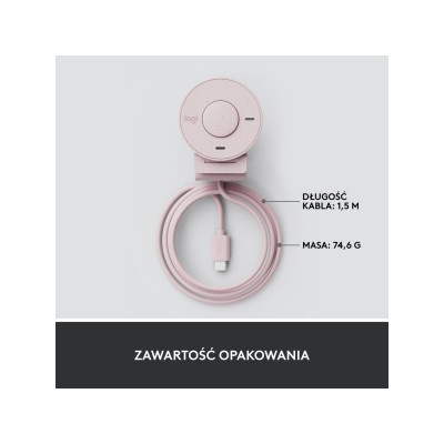 Logitech Brio 300 FHD Rose (960-001448)