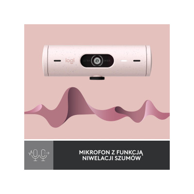 Logitech Brio 500 Rose (960-001421)