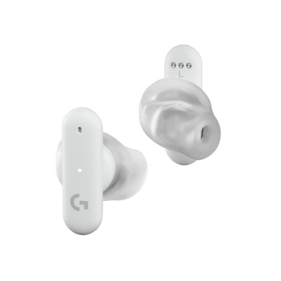 Logitech FITS True Wireless Gaming Earbuds White (985-001183)