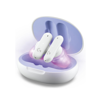 Logitech FITS True Wireless Gaming Earbuds White (985-001183)