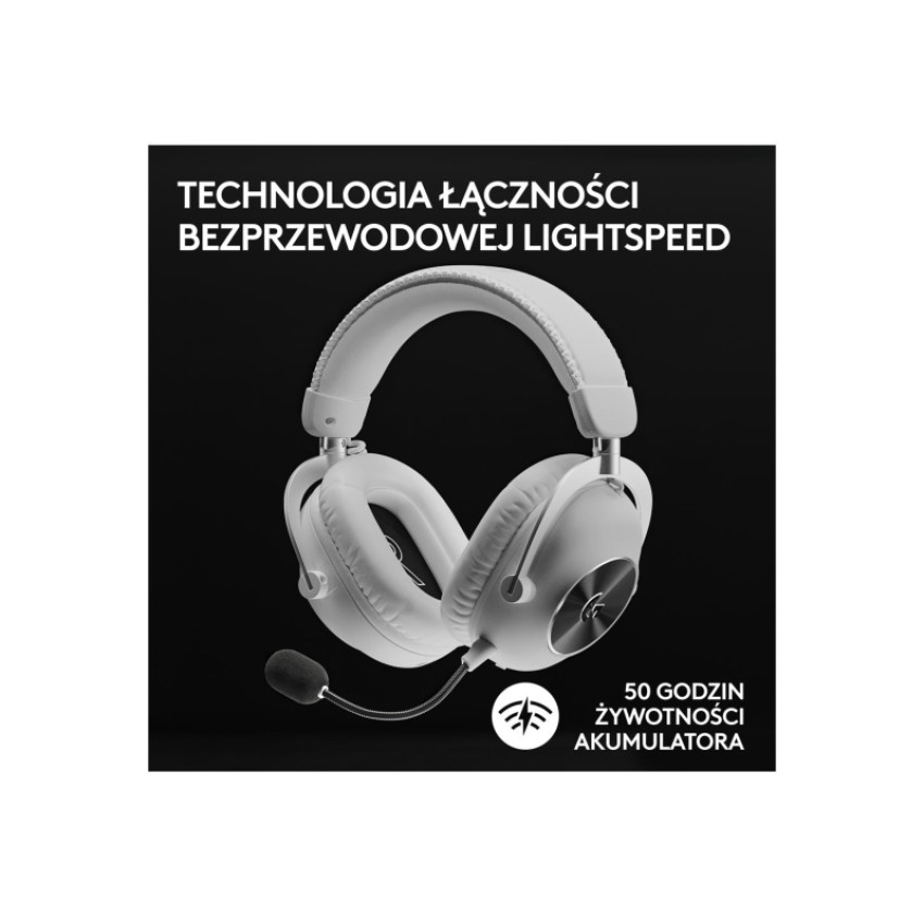 Logitech G Pro X 2 Lightspeed White (981-001269)