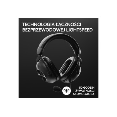 Logitech G PRO X 2 Lightspeed  Black(981-0012633)