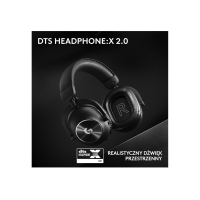 Logitech G PRO X 2 Lightspeed  Black(981-0012633)