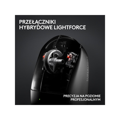 Logitech G Pro X Superlight 2 Lightspeed Wireless White (910-006638)