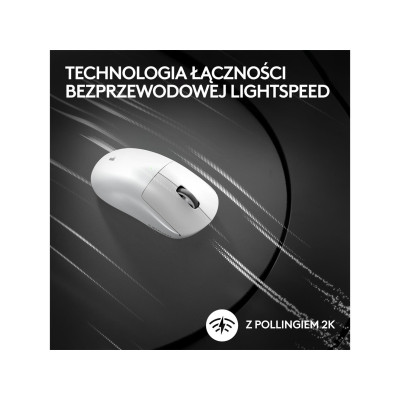 Logitech G Pro X Superlight 2 Lightspeed Wireless White (910-006638)