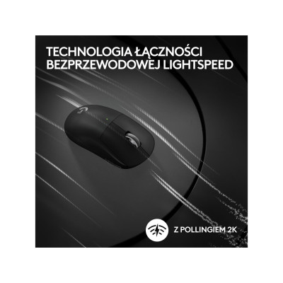 Logitech G Pro X Superlight 2 Lightspeed Wireless Black (910-006630)