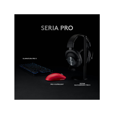 Logitech G Pro X Superlight Wireless Red (910-006784)
