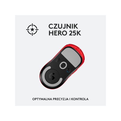 Logitech G Pro X Superlight Wireless Red (910-006784)