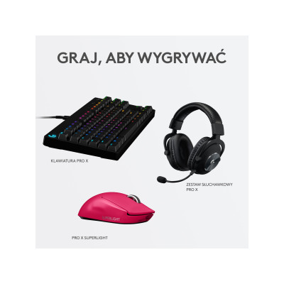Logitech G Pro X Superlight Wireless Magenta (910-005956)