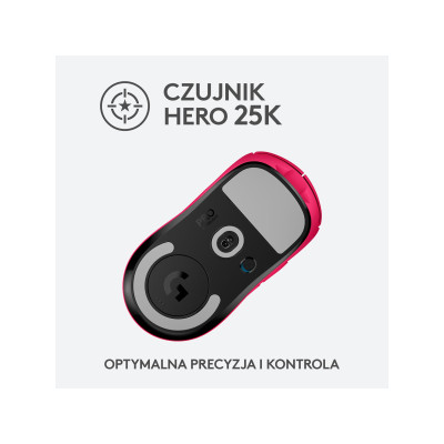 Logitech G Pro X Superlight Wireless Magenta (910-005956)