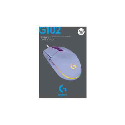 Logitech G102 Lightsync USB Lilac (910-005854, 910-005857)