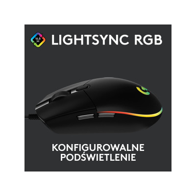 Logitech G102 Lightsync USB Black (910-005823, 910-004939, 910-004842, 910-004845, 910-005808)