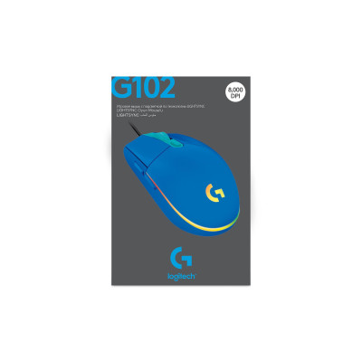 Logitech G102 Lightsync USB Blue (910-005801, 910-005810)