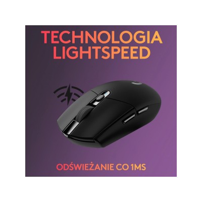 Logitech G305 Lightspeed Black (910-005282, 910-005280)