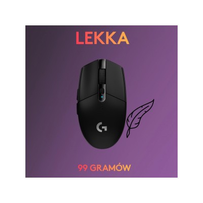 Logitech G305 Lightspeed Black (910-005282, 910-005280)