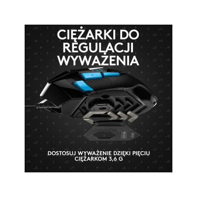 Logitech G502 HERO KDA Gaming Mouse USB (910-006097)