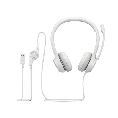Logitech H390 USB White (981-001286)