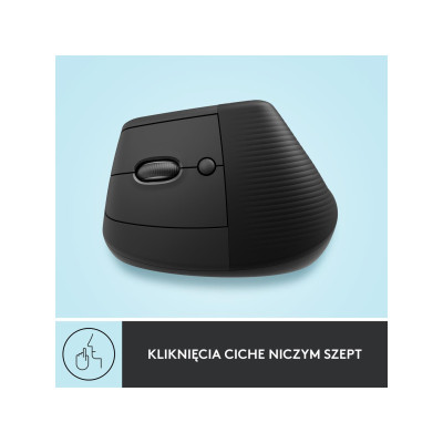 Logitech Lift Left Vertical Ergonomic Wireless/Bluetooth Graphite (910-006474)