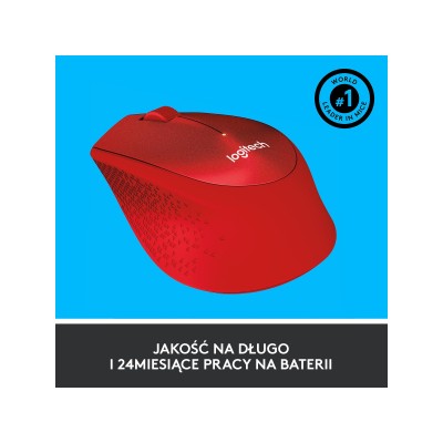 Logitech M330 Silent Plus Red (910-004911)