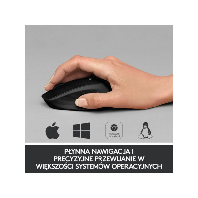 Logitech M330 Silent plus Black (910-004909)