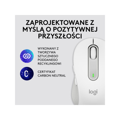Logitech Signature M650 L Wireless Mouse Off-White (910-006238)