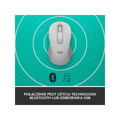 Logitech Signature M650 L Wireless Mouse Off-White (910-006238)