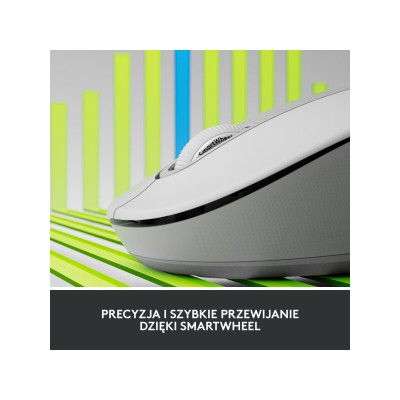 Logitech Signature M650 L Wireless Mouse LEFT Off-White (910-006240)
