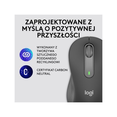 Logitech Signature M650 L Wireless Mouse LEFT Graphite (910-006239)