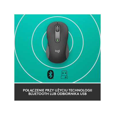 Logitech Signature M650 L Wireless Mouse Graphite (910-006236)