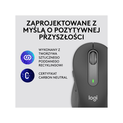 Logitech Signature M650 L Wireless Mouse Graphite (910-006236)