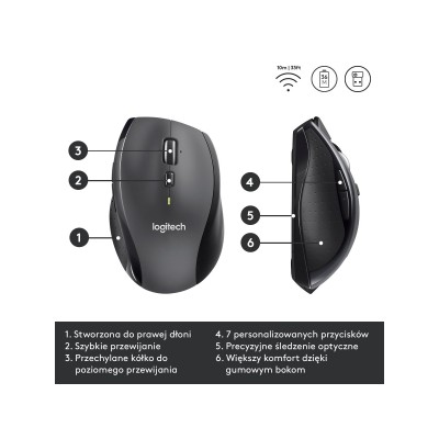Logitech M705 Marathon Mouse (910-001949, 910-001230, 910-001935)
