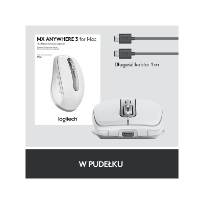 Logitech MX Anywhere 3 for Mac Pale Gray (910-005991)