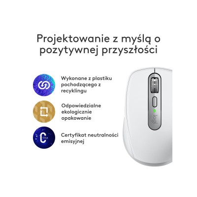 Logitech MX Anywhere 3S for Mac Pale Gray (910-006946)