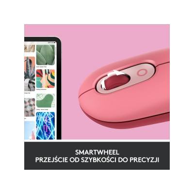 Logitech POP Mouse Bluetooth Heartbreaker Rose (910-006426, 910-006548)