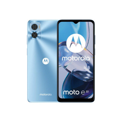 Motorola moto e22 4/64GB Crystal Blue (PAVC0003PL)