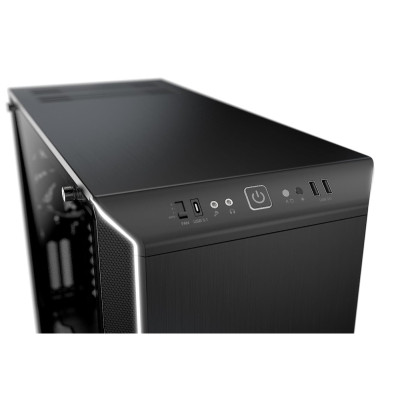 ru quiet! Dark Base 700 Black (BGW23)