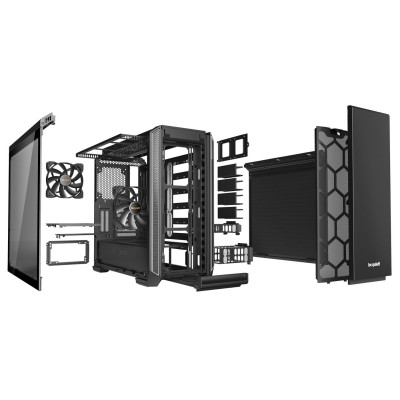be quiet! Silent Base 601 Window Silver (BGW27)
