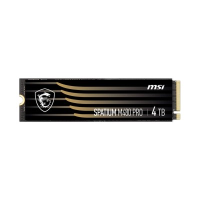 MSI 4TB M.2 PCIe Gen4 NVMe Spatium M480 PRO (S78-440R050-P83)