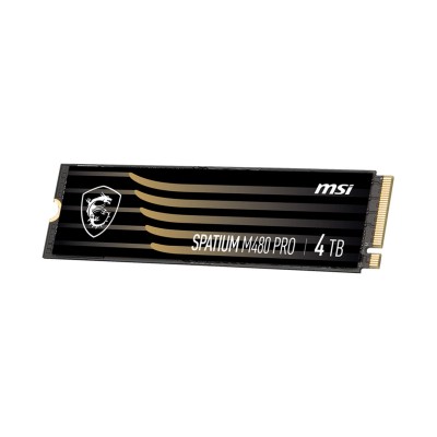 MSI 4TB M.2 PCIe Gen4 NVMe Spatium M480 PRO (S78-440R050-P83)