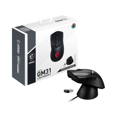 MSI CLUTCH GM31 LIGHTWEIGHT WIRELESS (S12-4300980-CLA)
